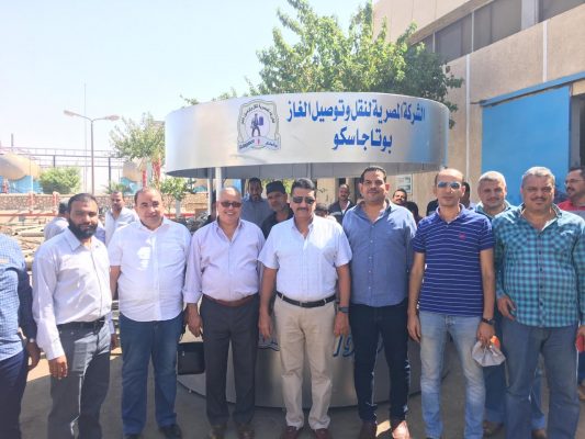 زياره مكوكية لرئيس شركة بوتاجاسكو لمحافظة سوهاج للتأكد من توافر اسطوانات البوتاجاز بالمستودعات