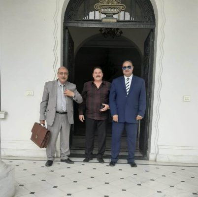 راشد وشعيب يجتمعان لمناقشة اوضاع محطة محولات القاهرة 500 KV