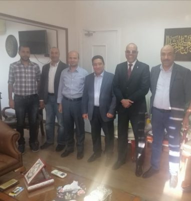 رئيس ويبكو يلتقى رئيس نقابة البترول لمناقشة اوضاع العاملين بالشركة