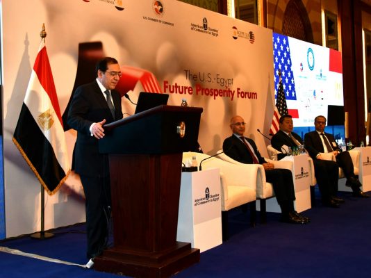 وزير البترول امام المنتدى المصرى الامريكى : نجحنا في جذب كبرى الشركات الامريكية للاستثمار في مصر