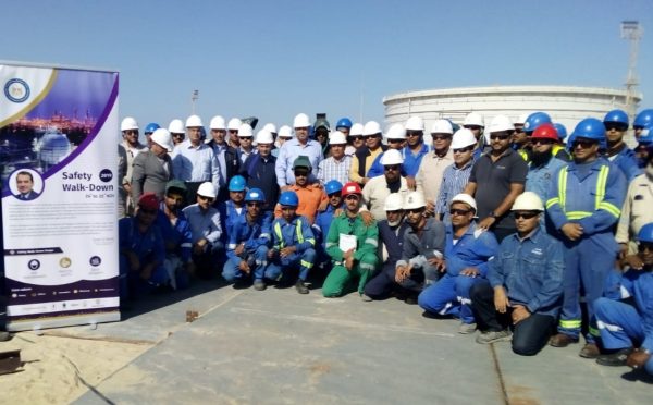 «ويبكو» انطلاق فعاليات يوم السلامة والصحة المهنية العالمى بقيادة المهندس إبراهيم مسعود بموقع ميناء الحمراء البترولي