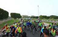 بتروجت تنظم فعاليات اليوم الرياضى لركوب الدراجات بمنطقة السويس