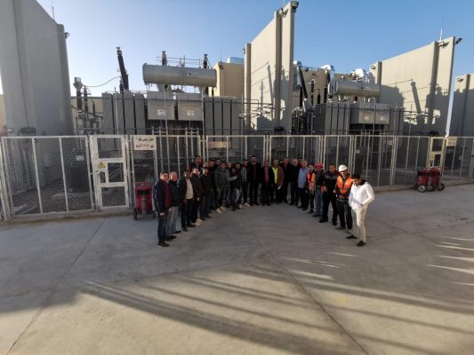 بالصور .. الخرافى ناشيونال تطلق التيار فى محطة محولات المستقبل سيتي1 جهد 220 kV  .. ثالث محطة خلال أسبوع