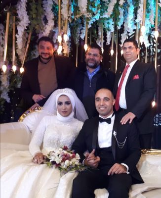حفل زفاف المهندس محمد صابر  رئيس قسم التفتيش الهندسي بشركة ايجاس
