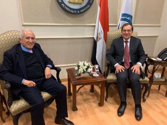 وزير البترول يستقبل الرئيس التنفيذى لمجموعة الاقتثاد والاعمال .. ويشيد بدوره الريادى في الترويج للاقتصاديات العربية