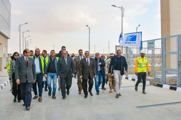 الدكتور محمد شاكر وزير الكهرباء يتفقد محطة محولات العاصمة الادارية الجديدة  SS2 جهد 220/22  KV  بعد وضع الجهد عليها منذ يومين