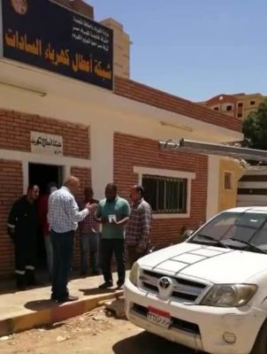 ابو وردة يتفقد مركز تحكم مصر العليا للوقوف علي جاهزية فرق الاعطال على مستوى جميع القطاعات