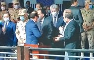 الرئيس السيسي يشهد انتهاء أعمال الحفر لنفق الشهيد أحمد حمدى 2 أسفل قناة السويس بحضور الملا  