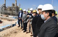 الملا يواصل جولته الميدانية بالإسكندرية ويتفقد  توسعات معمل ميدور وترأس اللجنة العليا  للمشروعات البترولية