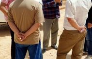 بالصور .. المهندس السعيد زين العابدين في جولة ميدانية للاطمئنان علي سير العمل بخط مطروح _ السلوم جهد 220ك .ف