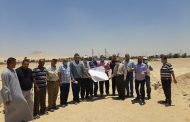 المصرية لنقل الكهرباء تتسلم رسميا موقع إنشاء محطة محولات بني مزار جهد ٥٠٠ ك.ف تنفيذا للقرار الجمهوري