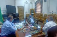 منطقة كهرباء مصر الوسطى تسابق الزمن لنقل الابراج المتقاطعة  مع محور سمالوط القومى