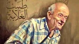 انبى تعزى ابنها عمرو مشالى فى وفاة والده 