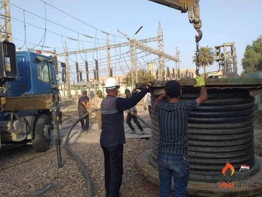 الكهرباء العراقية : استيراد 650 ميجا وات لرفع ساعات التجهيز