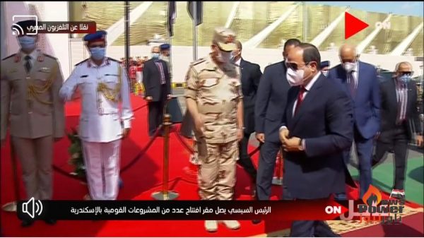 بعد قليل الرئيس السيسي يفتتح مشروع  CCR انربك