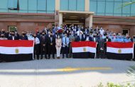 صان مصر تشارك بمسيرة حاشدة فى إنتخابات مجلس الشيوخ بكافة مواقعها