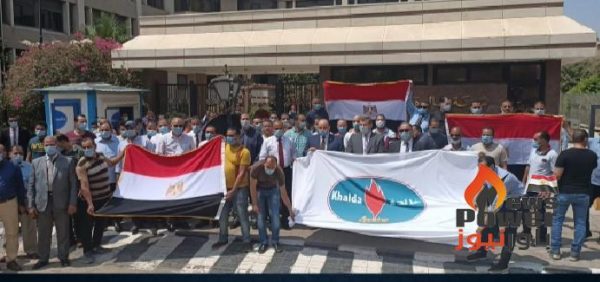 عبد المنعم وقيادات خالدة والعاملين يشاركون في انتخابات مجلس الشيوخ بمسيرة حاشدة