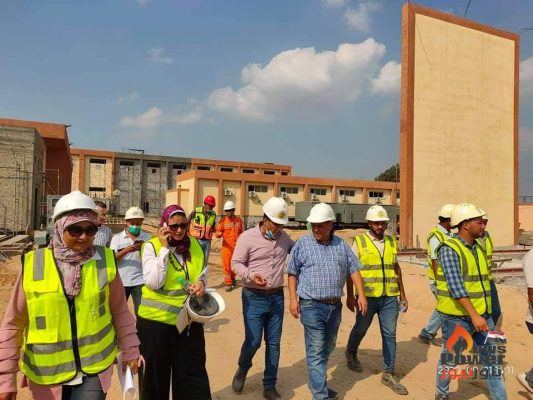 بالصور ..رأفت ورزق يتفقدان معدلات تنفيذ محطة محولات كفر الشيخ جهد ٥٠٠ ك.ف