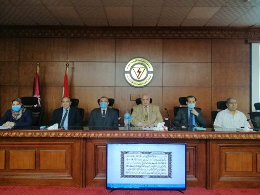 رئيس شركة جنوب الدلتا لتوزيع الكهرباء يجتمع بالمهندسين الجدد عقب تسكينهم بمختلف القطاعات والادارات