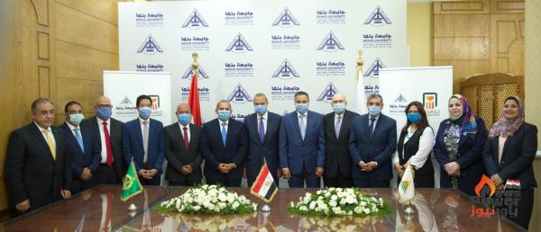 البنك الأهلى المصري وجامعة بنها يوقعان بروتوكول لميكنة متحصلات الطلبة والعاملين و كذلك افتتاح عدد من المشروعات الجديدة بالجامعة في إطار الشراكة الاستراتيجية بينهما