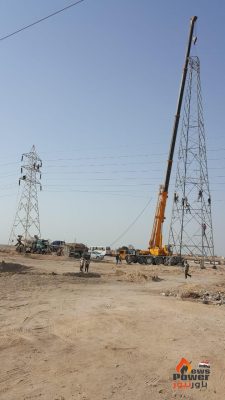 هاى تاور تسابق الزمن للانتهاء من تعديل الابراج المتعارضة مع مشروع تطوير طريق السويس _ الإسماعيلية