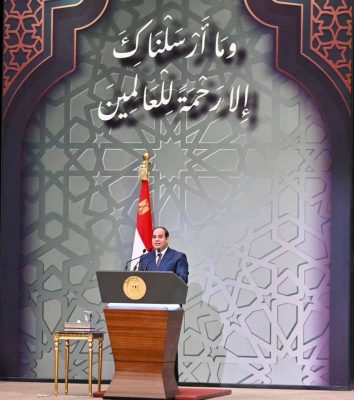 الرئيس السيسى: الإساءة إلى الأنبياء استهانة بقيم دينية رفيعة وجرح مشاعر الملايين