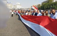 بالصور .. قيادات شمال القاهرة للتوزيع يشاركون فى مسيرة ضخمة احتفالا باعياد نصر اكتوبر