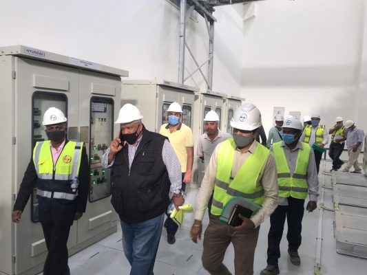 بتكليف من مشالى .. سلام ومسئولى منطقة القناة يتفقدون محطتى محولات السخنة ورأس غارب S4 وإشادة بأعمال L&T
