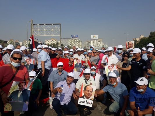 مسيرة بدر الدين للبترول تزلزل مصر الجديدة انطلاقا للمنصة للمشاركة في احتفالات اكتوبر وعبد الكريم في الصفوف الأولي