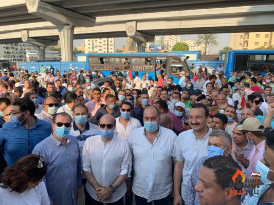 بتروتريد اكبر شركات قطاع البترول تنظم مسيرة حاشدة للمشاركة في احتفالات اكتوبر بقيادة وهدان
