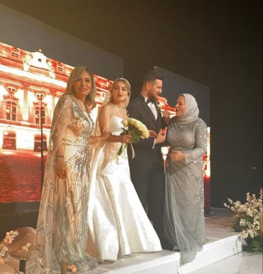 بالصور .. حفل زفاف الدكتورة دانيا كريمة لمياء عثمان بالعلاقات العامة بشركة غرب الدلتا للانتاج