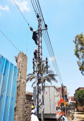 2 مليون جنيه لتطوير قرية اولاد صبور ضمن مبادرة حياة كريمة فى نطاق عمل شركة شمال الدلتا لتوزيع الكهرباء