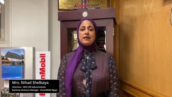 نهاد شلباية رئيس لجنة المسئولية الإجتماعية بـ«ايچبت أويل اند جاز» تتحدث عن مبادرة «البترول» لمواجهة كورونا