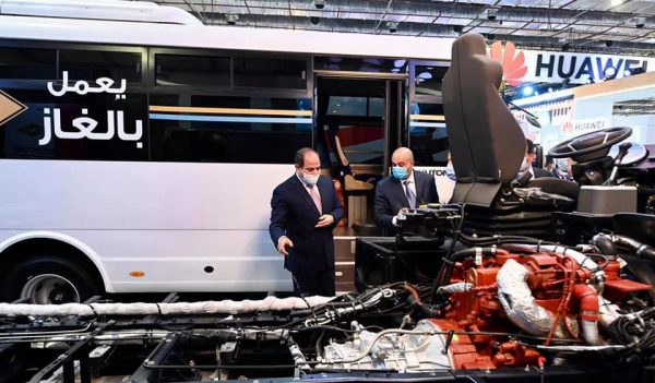 الرئيس السيسى يفتتح معرض ومؤتمر النقل الذكي للشرق الاوسط وافريقيا