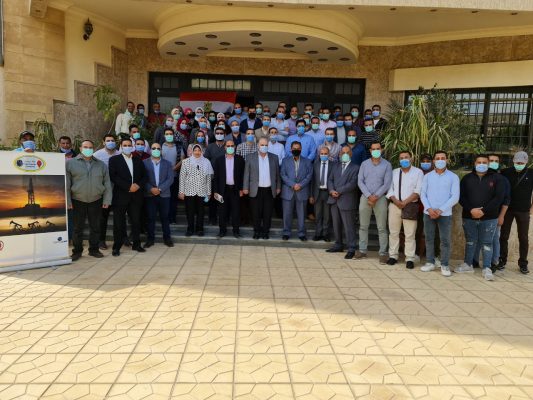 امير الشيخ وقيادات وعاملين شركة بترو سنان يشاركون في انتخابات مجلس النواب 2020