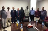 السفارة المصرية بجنوب السودان تستقبل وفداً من وزارة الكهرباء والطاقة المتجددة.