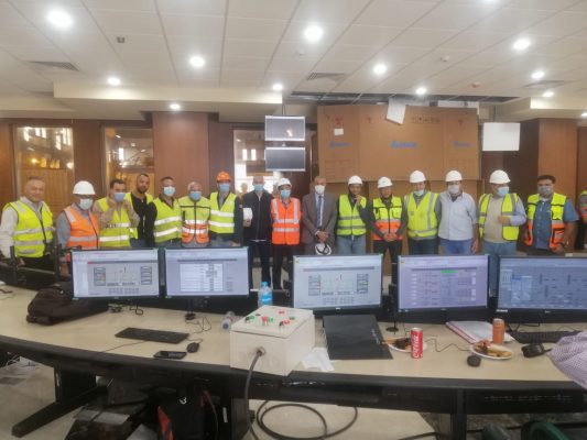 عاجل .. نجاح الاشعال التجريبي للغلاية البخارية بوحدة غرب القاهرة الجديدة 