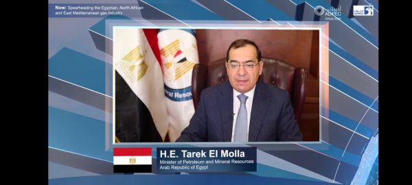 وزير البترول فى كلمته بمؤتمر أديبك : تداعيات كورونا وتحولات ما بعدها تحتاج لتكاتف الجميع