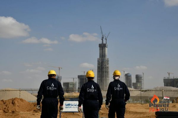 غاز القاهرة تساهم فى تنفيذ البنية التحتية للمرافق بمنطقة النهر الاخضر بالعاصمة الادارية