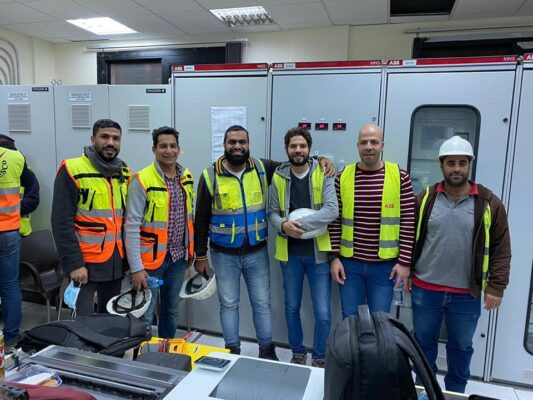 الطاقة المتقدمة Apc تنجح فى وضع الجهد على محولات محطة الوليدية وتهنئ شركة ميجا للانشاءات على الإنجاز