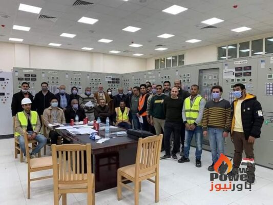 شركة sieyuan بالتنسيق مع نقل الكهرباء تنجح فى وضع الجهد فجر اليوم على محطة محولات جمصة جهد 220/66/11 ك.ف
