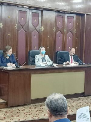 ياسمين فؤاد فى أولى جلسات لجنة الطاقة والبيئة بمجلس النواب ٢٠٢١ تؤكد : منحة من البنك الدولى لدعم وزارة البيئة بـ ٧٥٠ الف دولار فى ٤ شهور