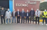 المهندس مدحت رمضان رئيس اجيماك يستقبل وفد ليبي لبحث إمكانية تدعيم شبكة الكهرباء في ليبيا