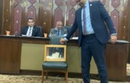 المهندس حسام الدين عوض الله يدلي بصوته في انتخابات رئيس لجنة الطاقة بالنواب