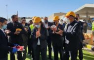 وزيرة الطاقة الاردنية تدشن خطا لتزويد المجمع الصناعي لشركة مناجم الفوسفات بالغاز الطبيعي في العقبة وتثني علي أداء شركتي فجر الاردنية وغاز مصر