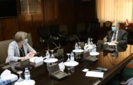 شاكر يبحث مع سفيرة فنلندا تعاون الشركات الفنلندية  فى مشروعات الهيدروجين الأخضر والطاقات الجديدة