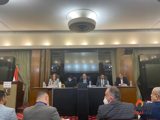 عاجل بالصور  .. لجنة الطاقة تبدأ اجتماعها بوزيرة البيئة