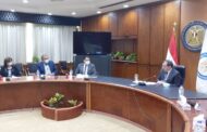 الملا يستقبل وفد لجنة التعدين بغرفة التجارة الامريكية في مصر