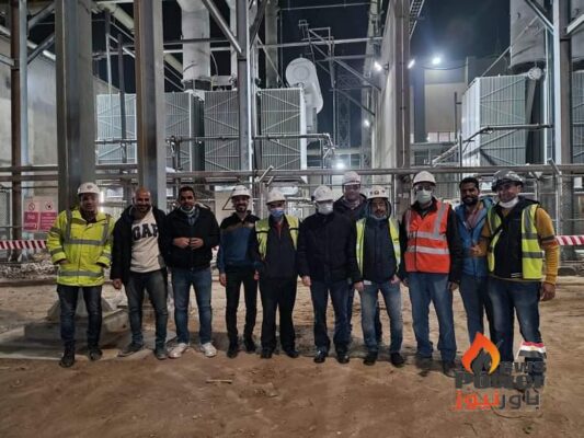 سيمنس وبجسكو ينجحان فى وضع الجهد على محولات محطة غرب القاهرة البخارية