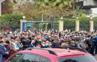 قيادات قطاع البترول يتقدمهم وزير البترول يشيعون جثمان 